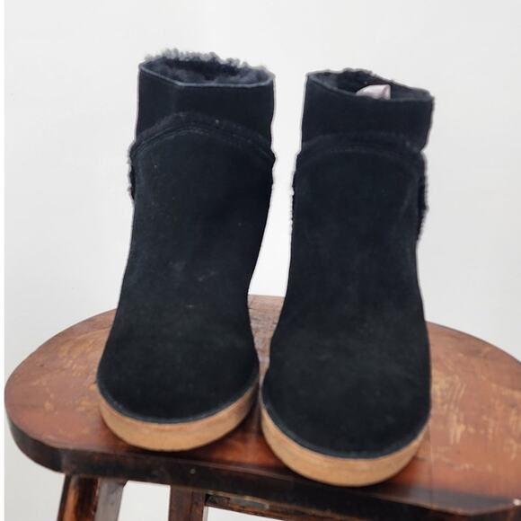 New‎ UGG Women's Kasen Ankle Boot Bootie | Black Size 8 - Picture 5 of 10